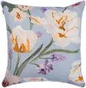 Pentik Helmililja tyynynpäällinen 45x45 cm, vaaleansininen