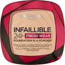 L'Oréal Paris Infaillible 24H Fresh Wear Foundation in a Powder Meikkipuuteri Warm Undertone 30 ml