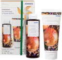 KORRES Pomegranate Grove suihkugeeli 250ml + vartalovoide 200ml lahjapakkaus