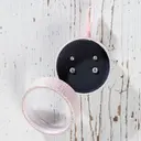 Cailap Hopeakorvakorusetti 2 paria, kirkkaat kivet