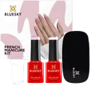 Bluesky FRENCH Manicure kit UV/LED geelilakkasetti