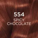 L'Oréal Paris Casting Crème Gloss 554 Spicy Choco Vaaleanruskea Mahonkikupari kevytväri 1kpl