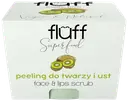 Fluff Face & Lips Scrub Kiwi kuorintavoide kasvoille ja huulille 80 g
