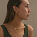 Timi of Sweden Sandra Heart Hoop korvakorut