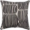 Pentik Vilja tyynynpäällinen puolipellava 45x45 cm, musta