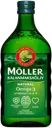 Möller Kalanmaksaöljy Natural Omega-3 Vitamiinit A-D-E ravintolisä 500ml