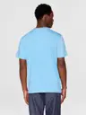 Knowledge cotton apparel Regular fit single jersey wave chest t-paita