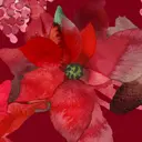 Pentik Joulutähti servietti punainen 33x33 cm