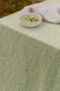 Lapuan Kankurit Meirami pöytäliina 145x260cm lime-oliivi