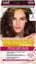 L'Oréal Paris Excellence Creme 4 Brown Tummanruskea kestoväri 1kpl