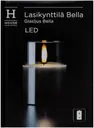 House led-lasikynttilä Bella