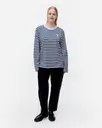 Marimekko Kioski Unisex Tasaraita Unikko paita