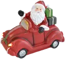 Finnmari Joulupukki autossa led-valo 17,5x9,5x13