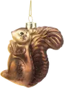 Weiste Riippukoriste Lasiorava 8,5cm ruskea