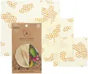 Bee's Wrap mehiläisvaha ruokakääre, 3 kpl (S,M,L) Honeycomb