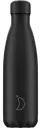 Chilly's juomapullo All black, 500 ml