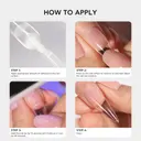 Bluesky Soft Gel Kokokynnen Tipit, Coffin