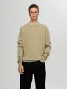 Selected homme Slhtray ls knit merinoneule