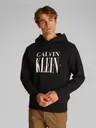 Calvin Klein Jeans Serif font graphic hoodie huppari