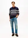 Tommy Hilfiger Placed fairisle wool blend neule