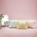 Karen kosmetiikkalaukku, sininen/valkoinen