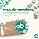 o.b.® Organic Normal 16 kpl