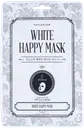 KOCOSTAR White Happy Mask kirkastava kangasnaamio 1 kpl