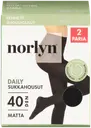 Norlyn naisten sukkahousut 2-pack Daily 40den