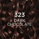 L'Oréal Paris Casting Crème Gloss 323 Dark Chocolate Tummanruskea Helmiäinen kevytväri 1kpl