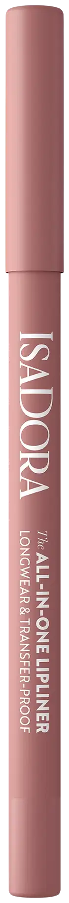 Isadora All-in-One Lipliner huultenrajauskynä 01 Bare Beige 1,2 g - Bare Beige - 2
