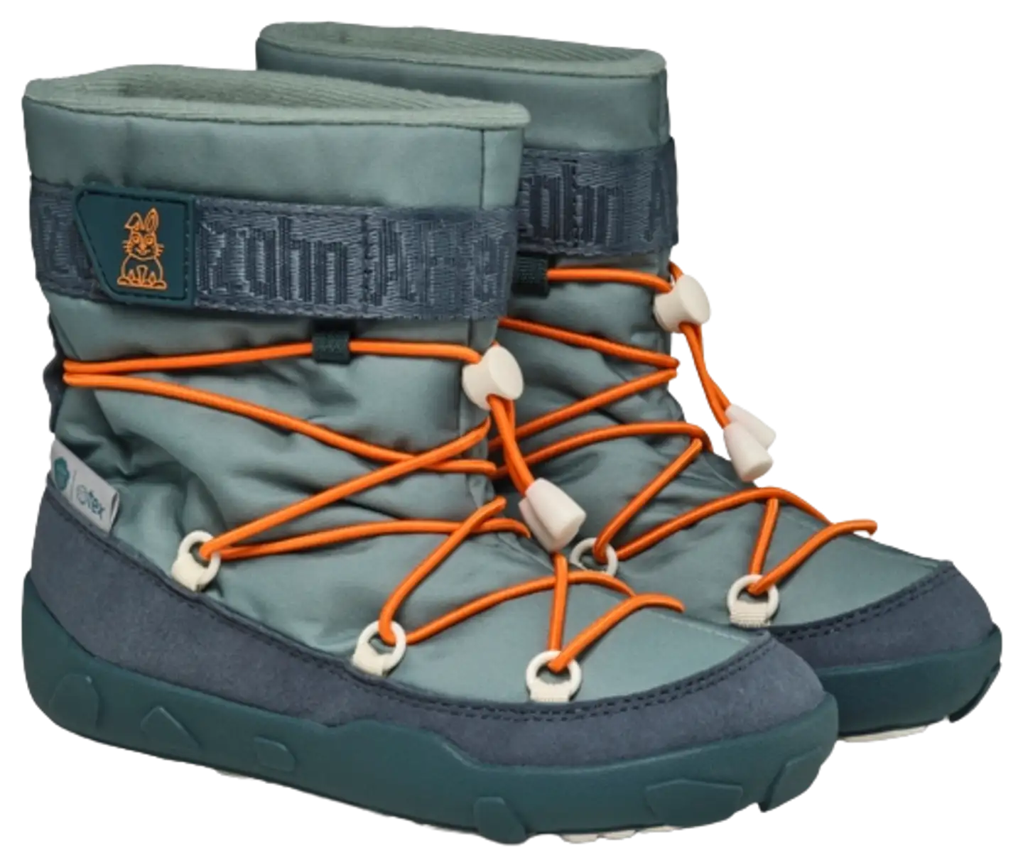 Affenzahn lasten paljasjalkakenkä Snow Boot Vegan Snowy - Bunny - 1