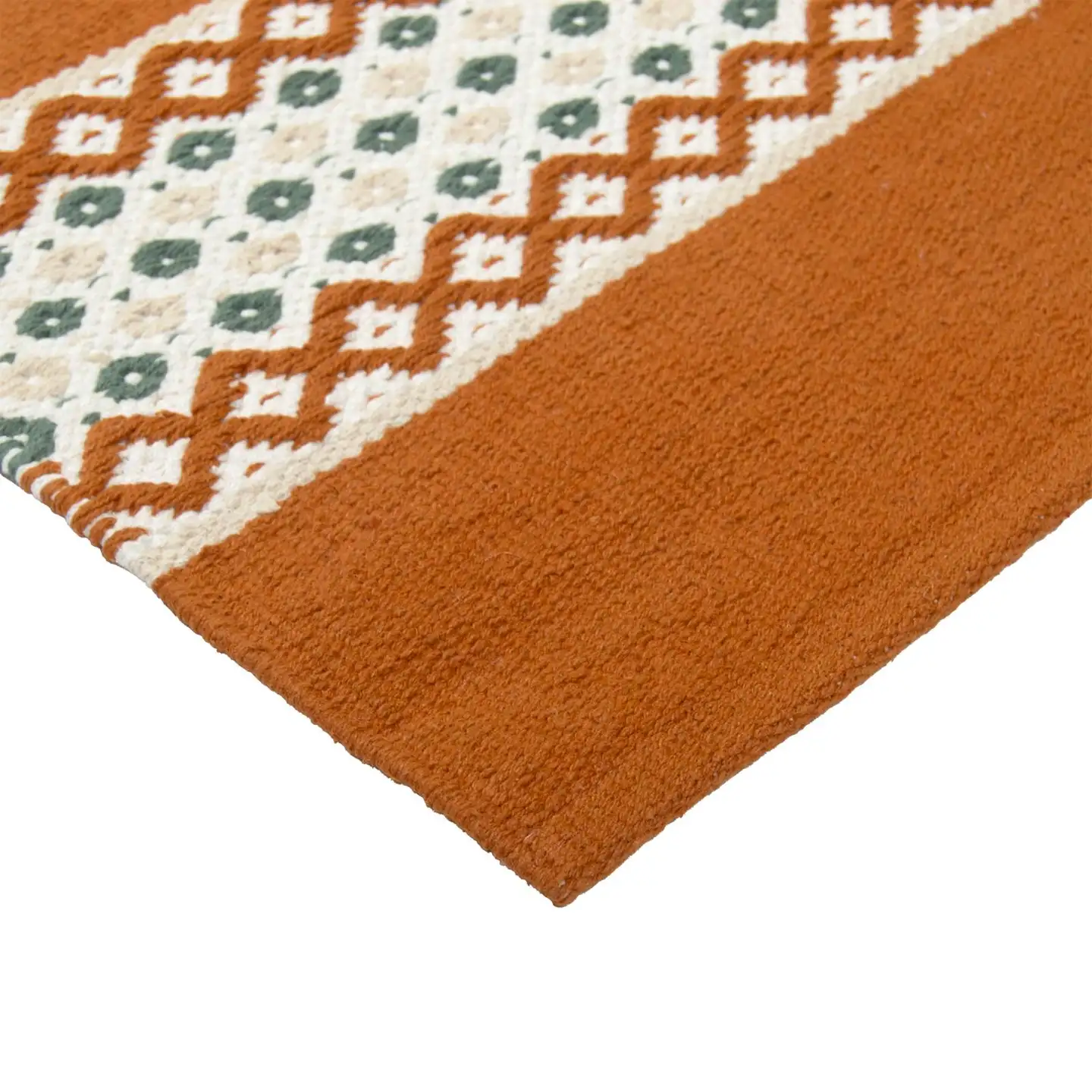 ihankotona puuvillamatto Helka 80x150 cm terra - 2