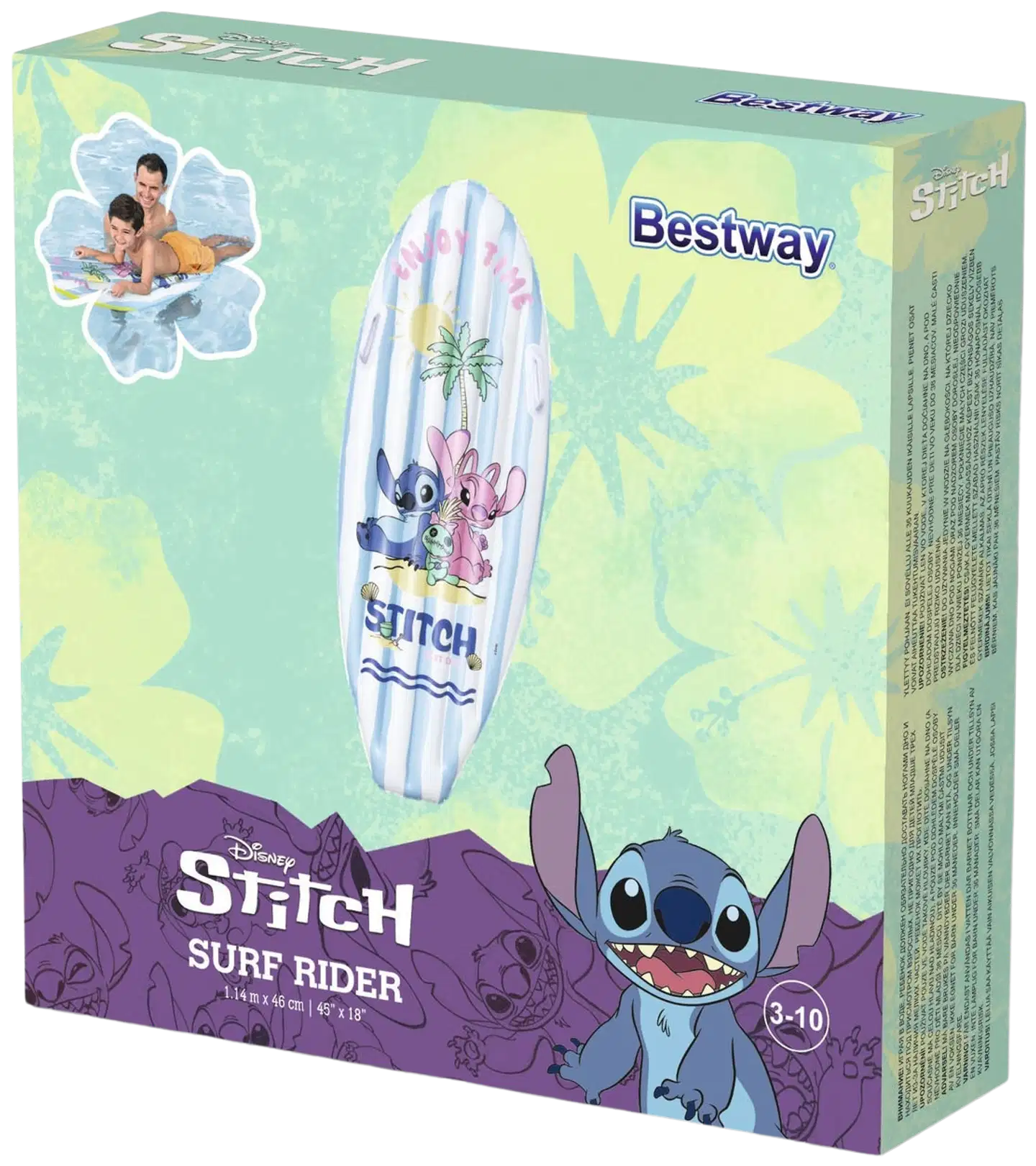 Disney Stitch leikkilainelauta Fun Lilo & Stitch - 3