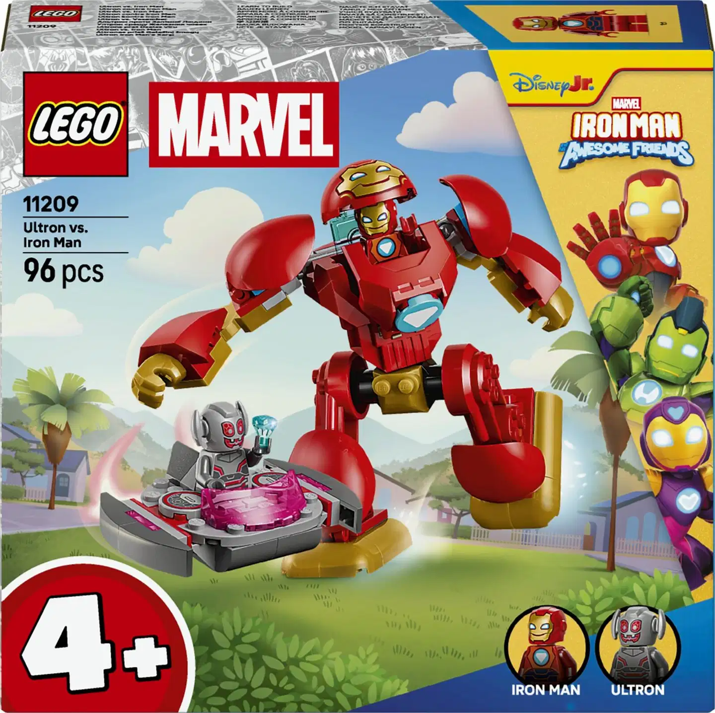 LEGO® Disney Junior Marvel 11209 Ultron vastaan Iron Man - 3