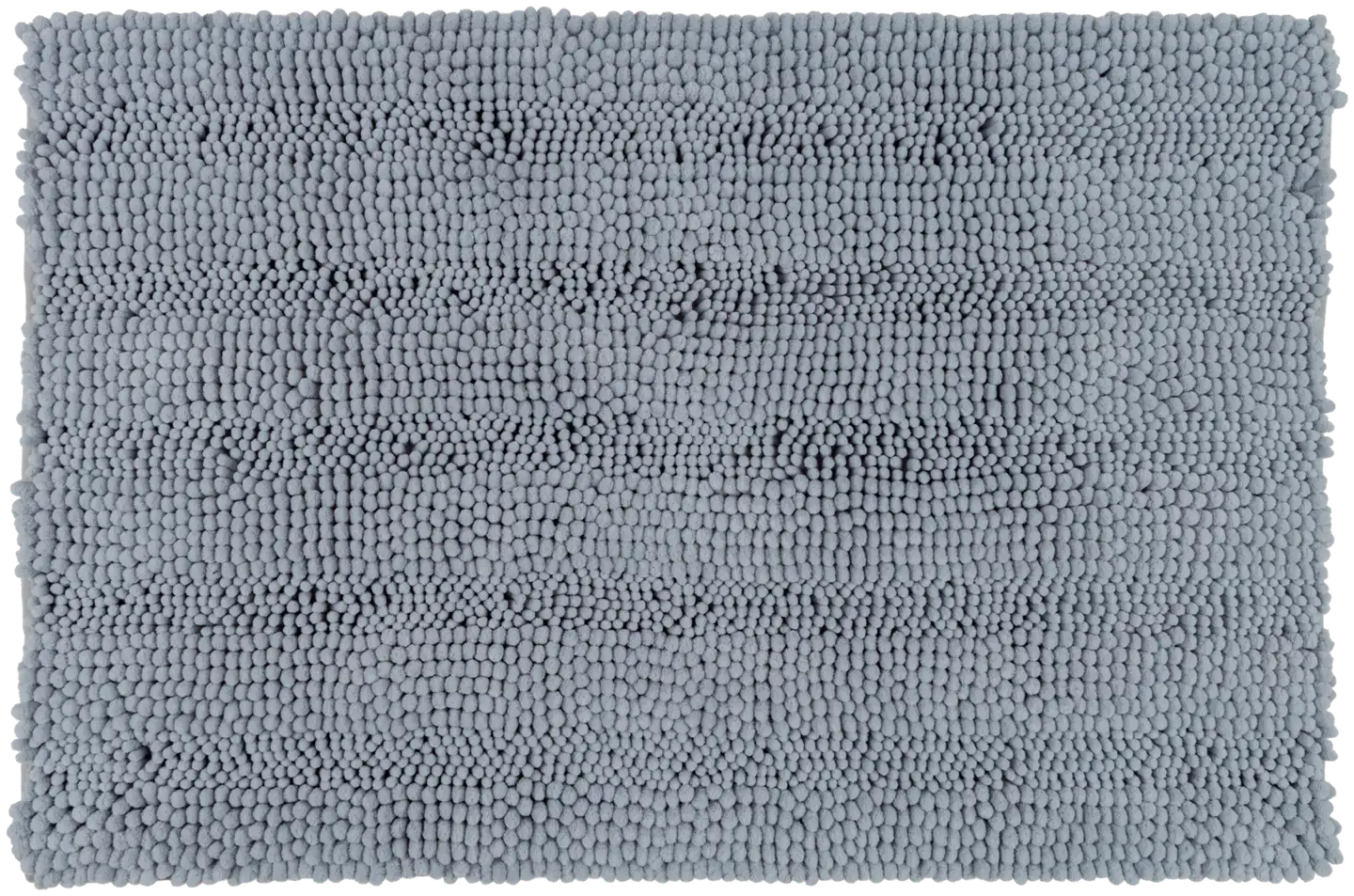 House kylpyhuonematto Chenille Stripe 50x80 cm, harmaa - 1
