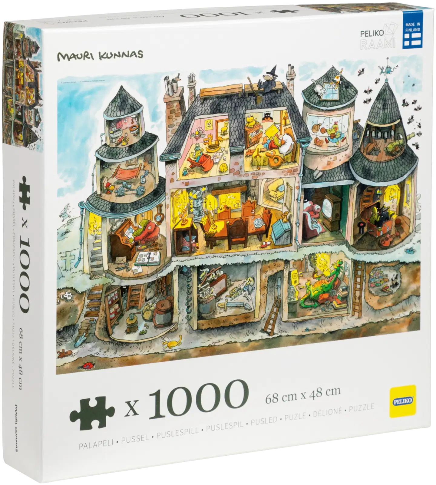 Peliko Mauri Kunnas palapeli 1000 palaa Vampyyrivaari - 1