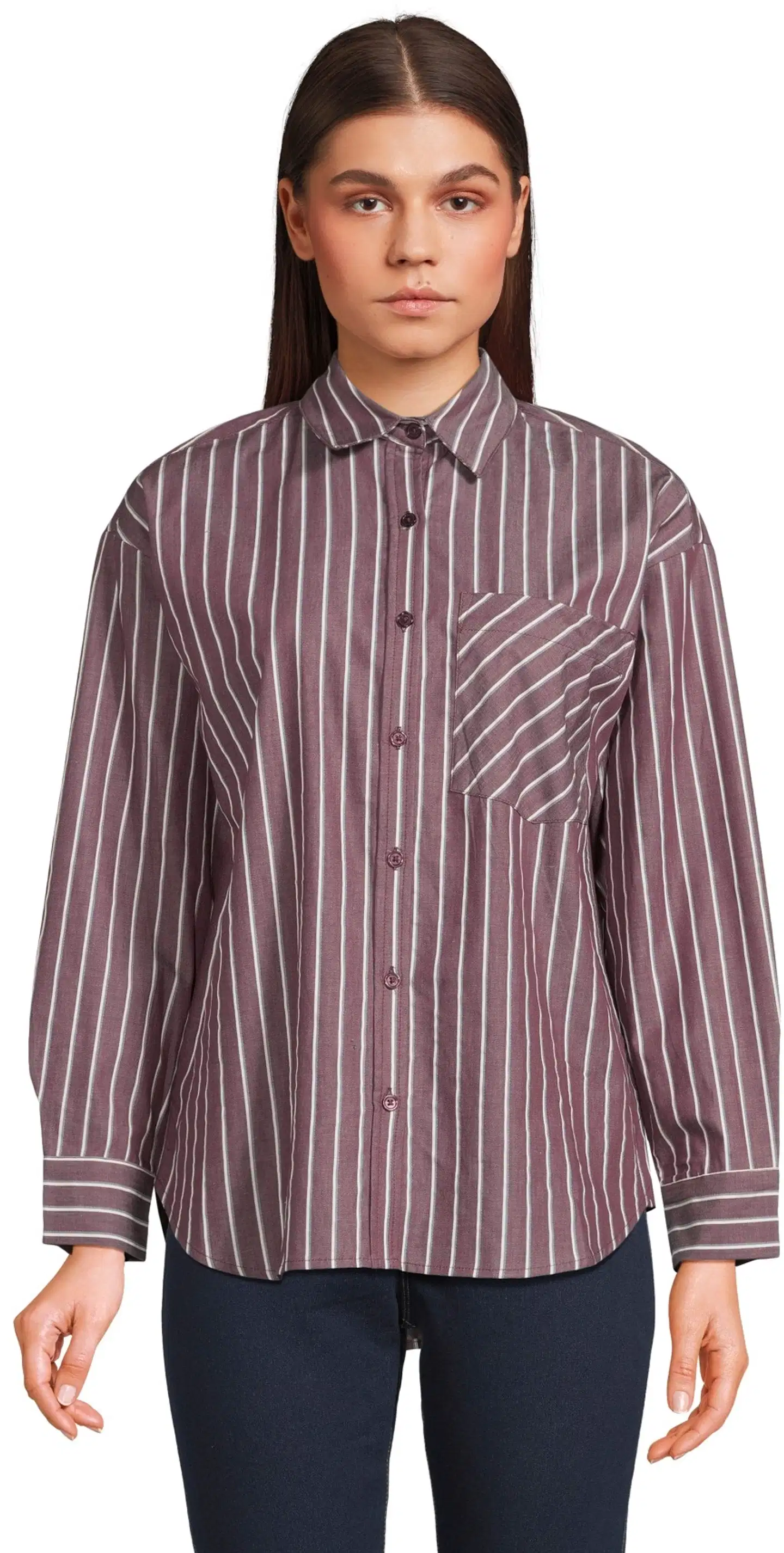 WKLY. naisten raidallinen paitapusero 218W312650 - STRIPE - 1