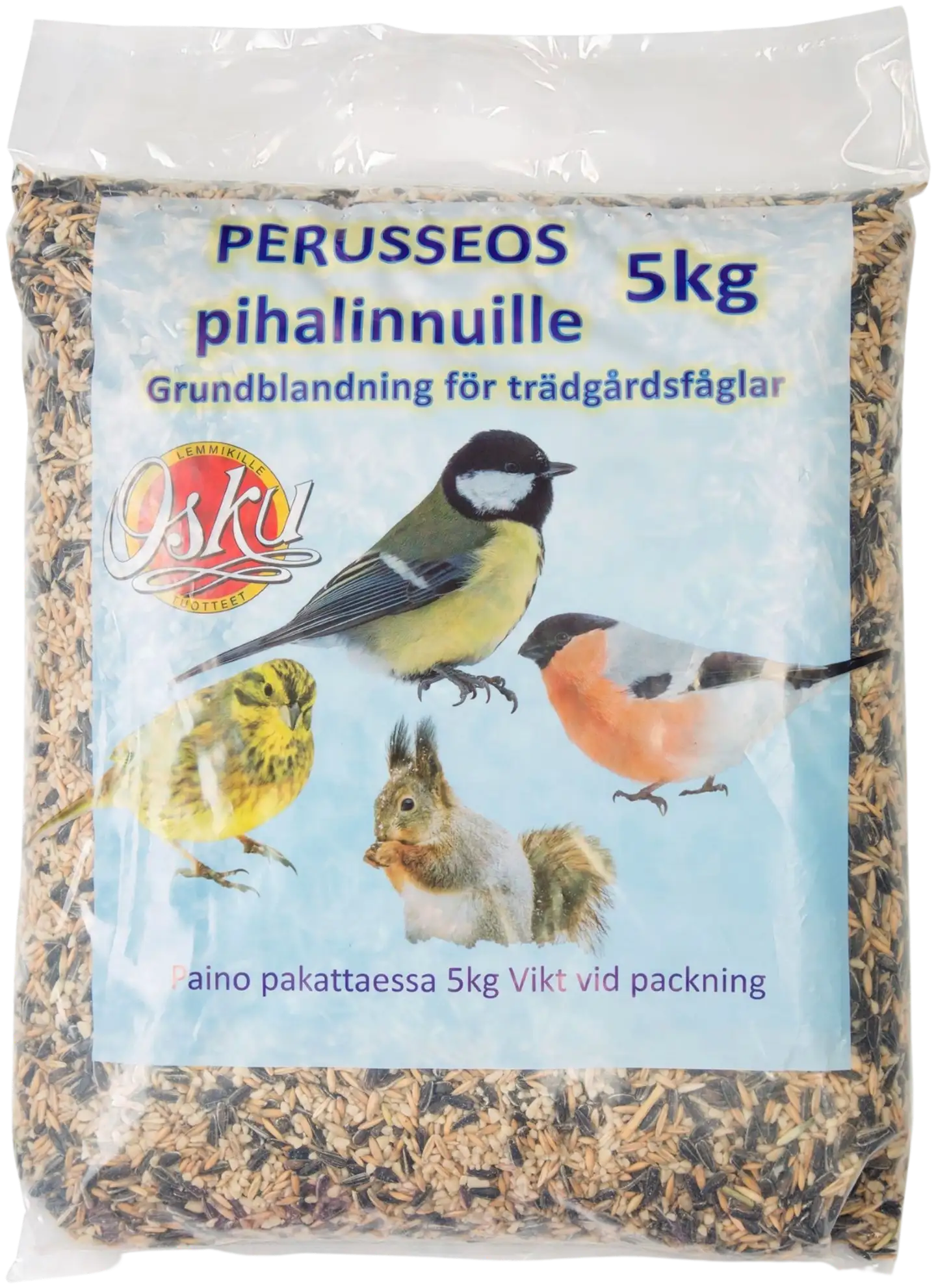 Osku perusseos pihalinnuille 5kg