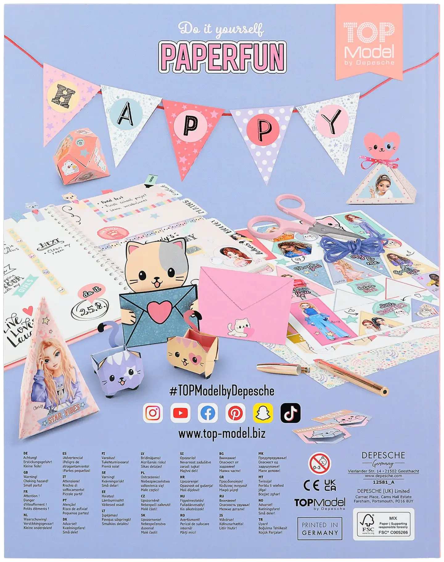 TOPModel DIY Paper Fun CUTIE STAR - 5