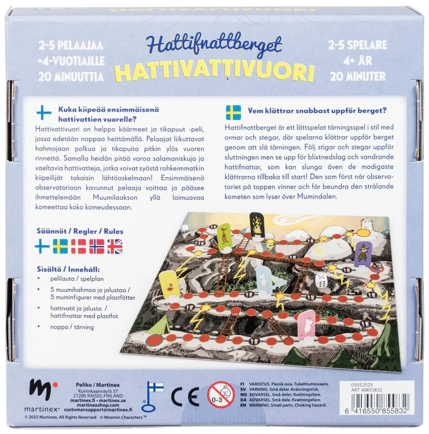 Peliko Lastenpeli Muumi hattivattivuori - 3