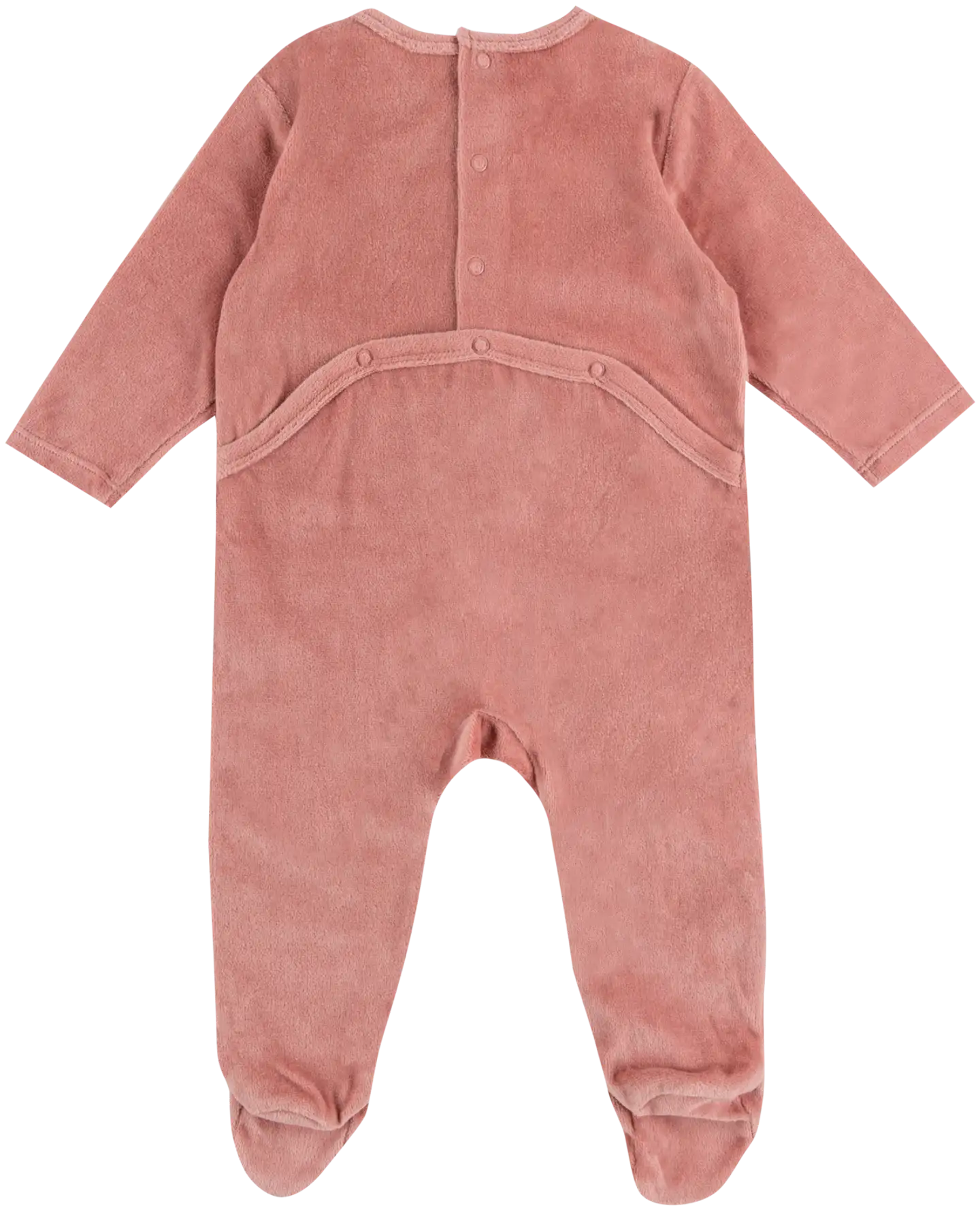 TEX BABY vauvojen velourpyjama Love & Friends - PINK DARK - 2