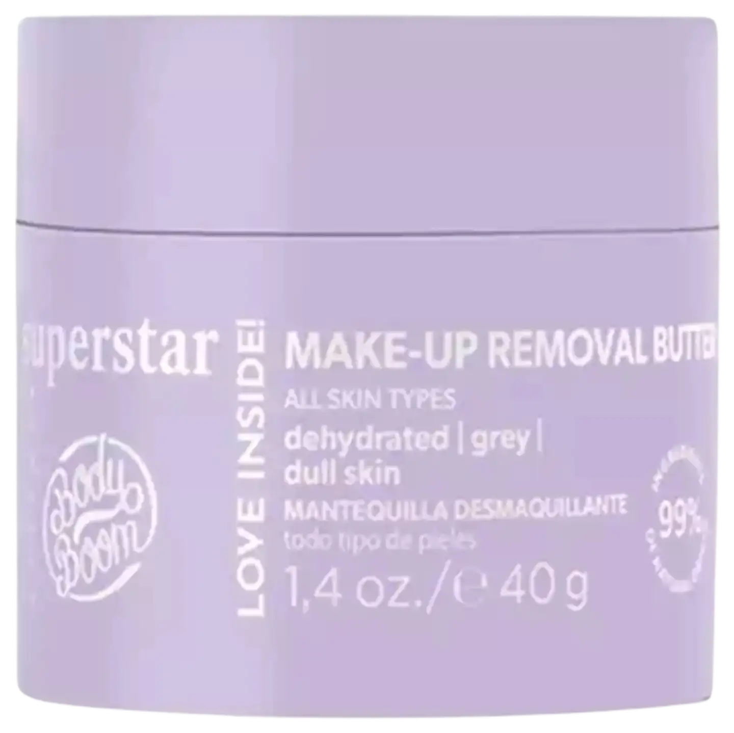 BodyBoom Superstar puhdistusvoide meikinpoistoon 40ml