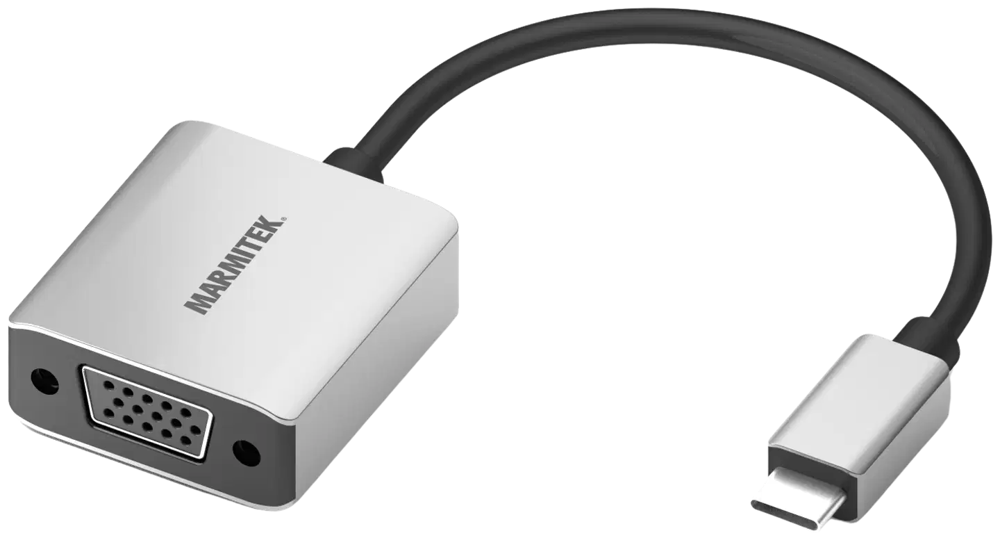 Marmitek Connect USB-C VGA -adapteri - 1
