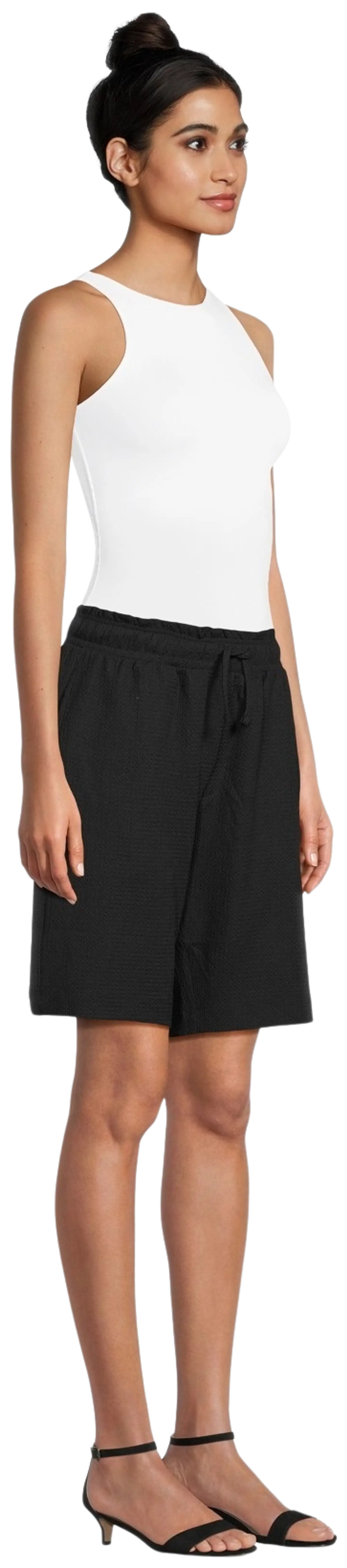 House naisten shortsit 222H261703 - BLACK - 4