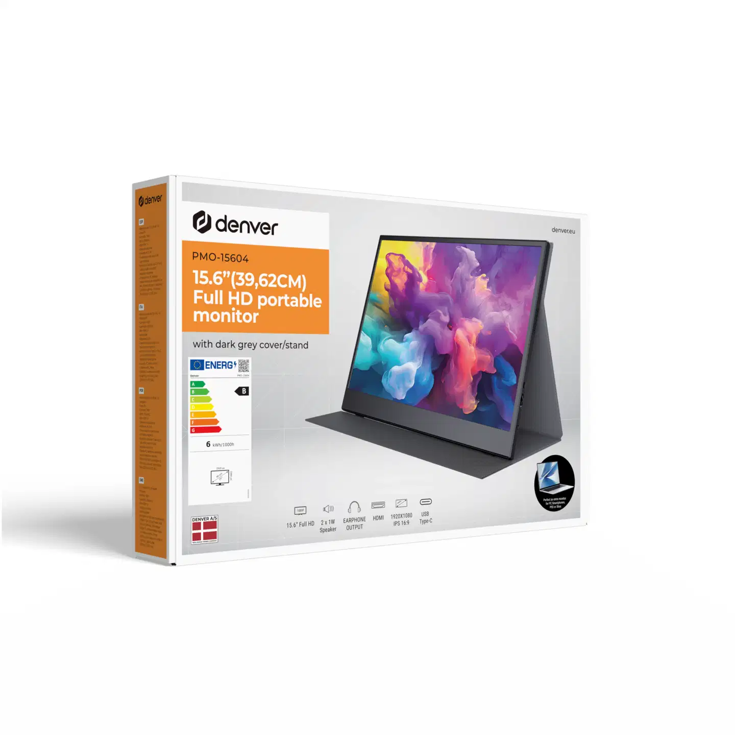 Denver kannettava näyttö 15.6" PMO-15604 - 9