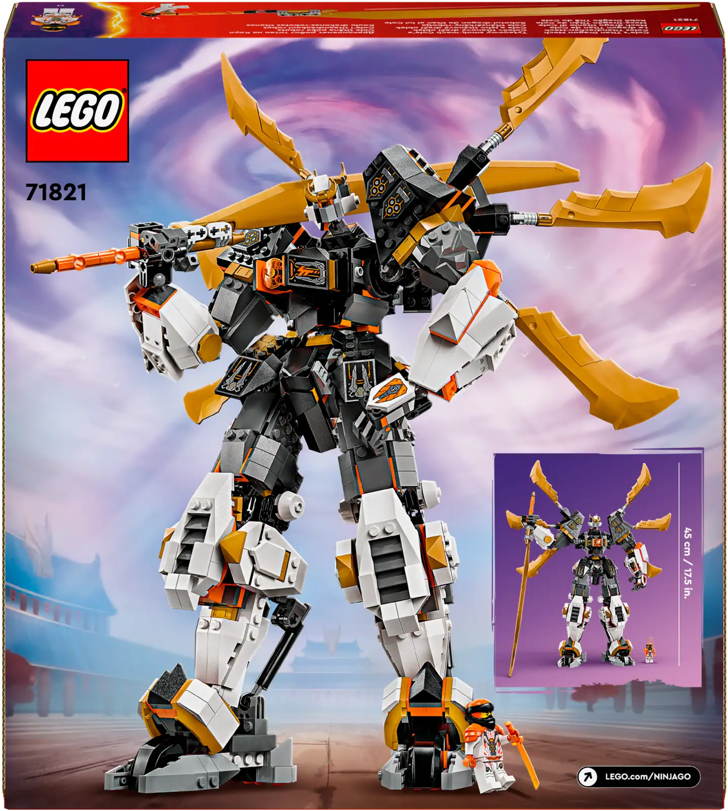 LEGO Ninjago 71821 Colen titaanilohikäärmerobotti - 3