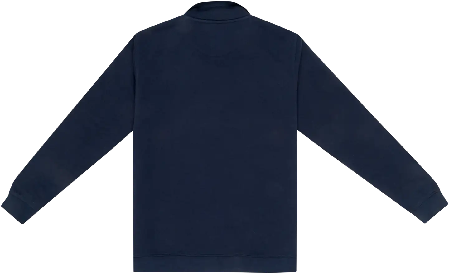 TEX miesten collegepaita Half zip I978941 - NAVY 2 - 3