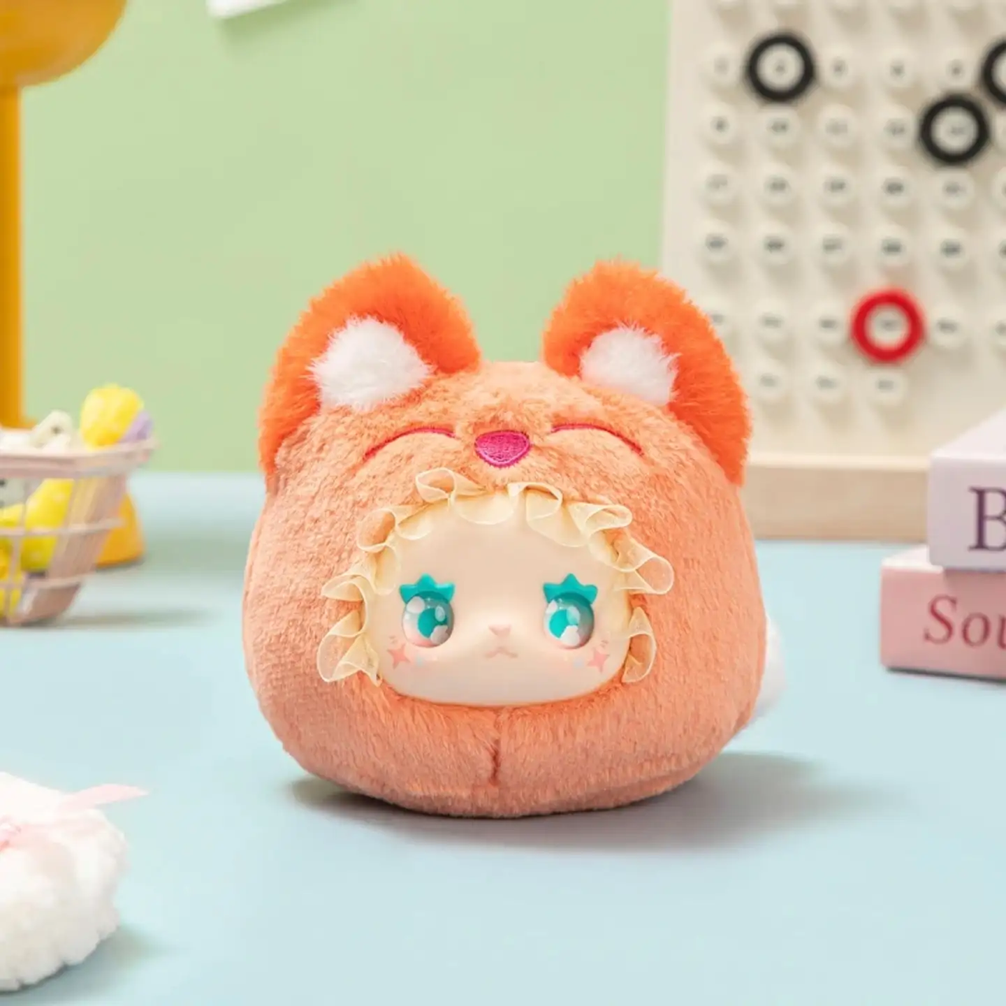 Lucky Emma keräilyhahmo RUA RUA ZOO Vinyl Face Plush Keychain - 4