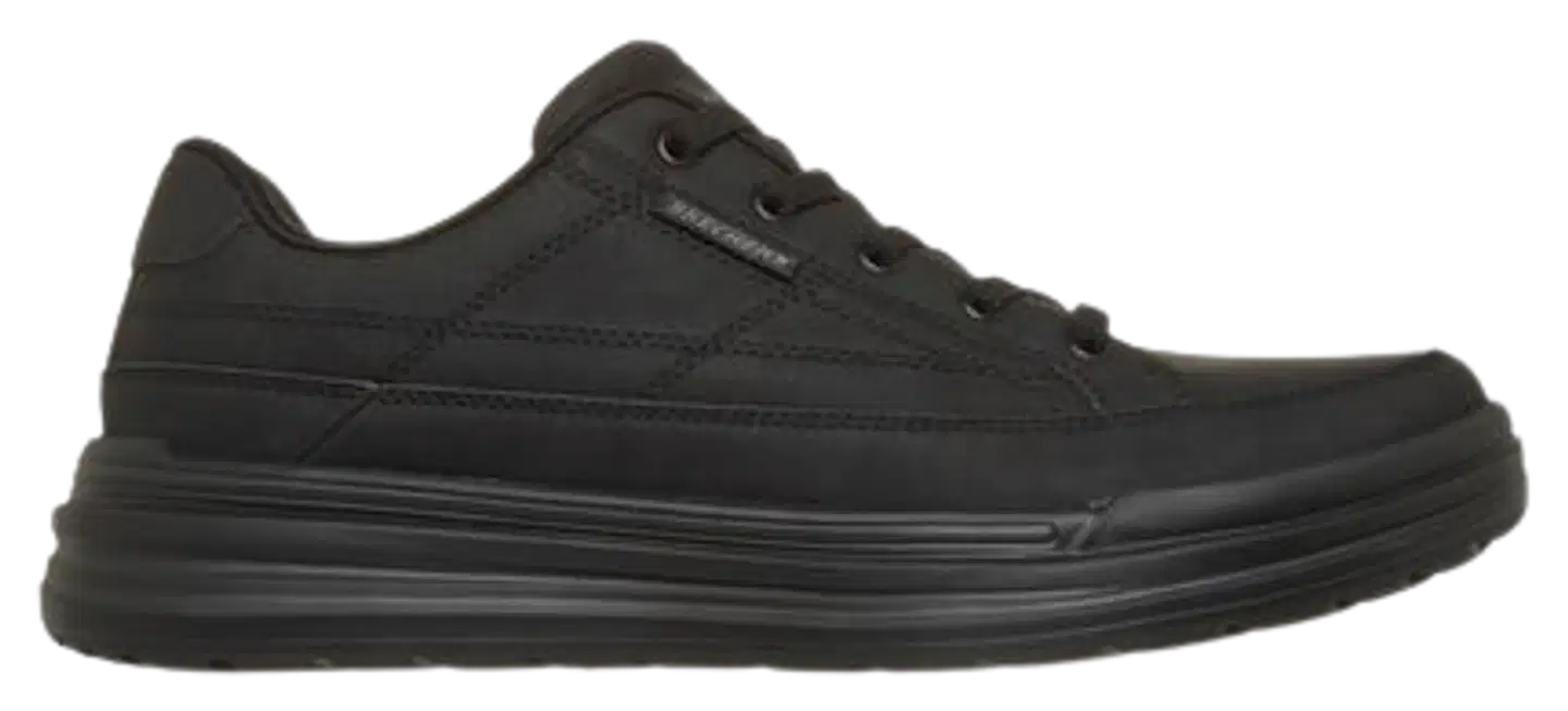 Skechers miesten vapaa-ajan kenkä Sterling-Cedrick Black - Black - 1