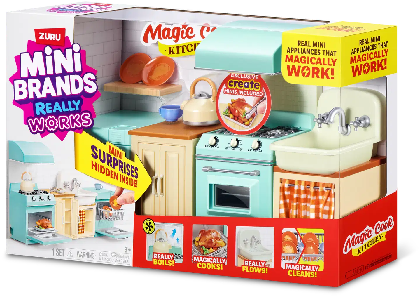 Mini Brands Magic Cook Kitchen Playset Series 1 By ZURU - 1